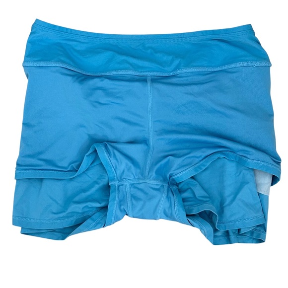 BEACH HOUSE EMMA Women’s Swim Boy Short Skort Sky Blue ZipPocket Full Coverage 8 - Picture 7 of 10